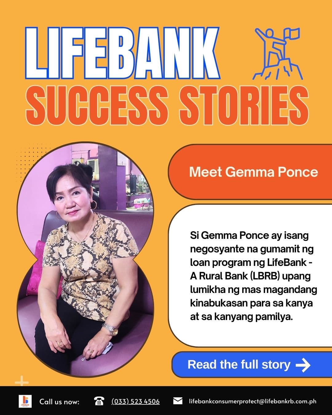 LifeBank success story — Elizabeth Porras